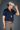 Scarti Lab Linen SS Shirt navy 336-SV437