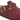 Birkenstock Boston Velourleder geflochten Zinfadel Rot schmale Weite