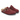 Birkenstock Boston Velourleder geflochten Zinfadel Rot schmale Weite