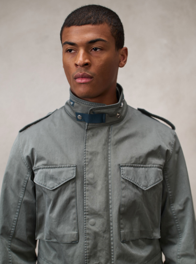Ten c Field Jacket Green mud ARNOLDs Vienna - Main Image